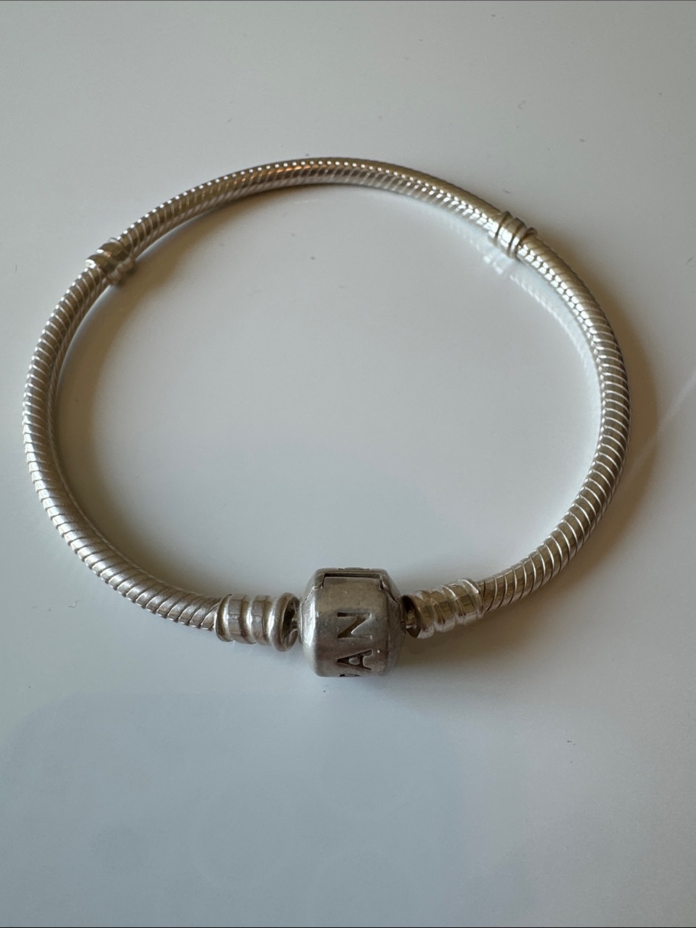 Pandora Sterling Silver Snake Chain Bracelet